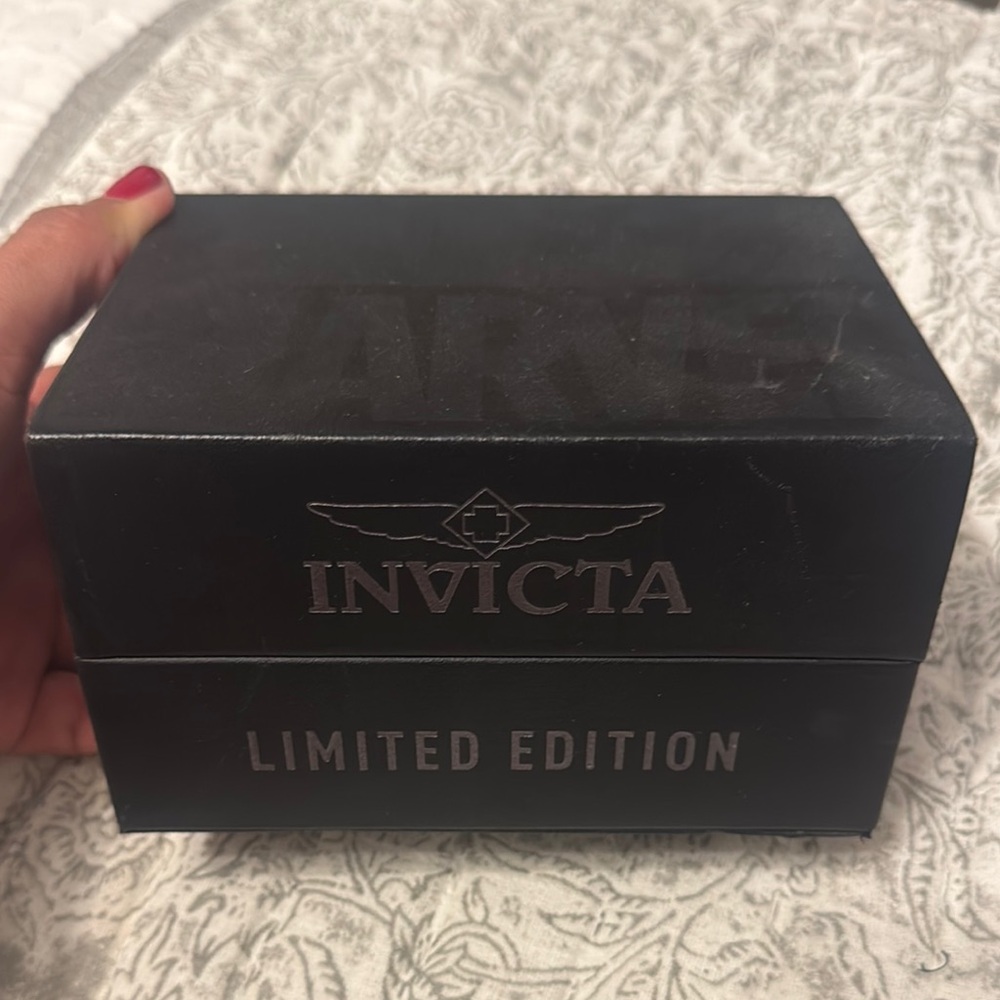 Invicta Marvel Limited Edition Blue Marvel Watch